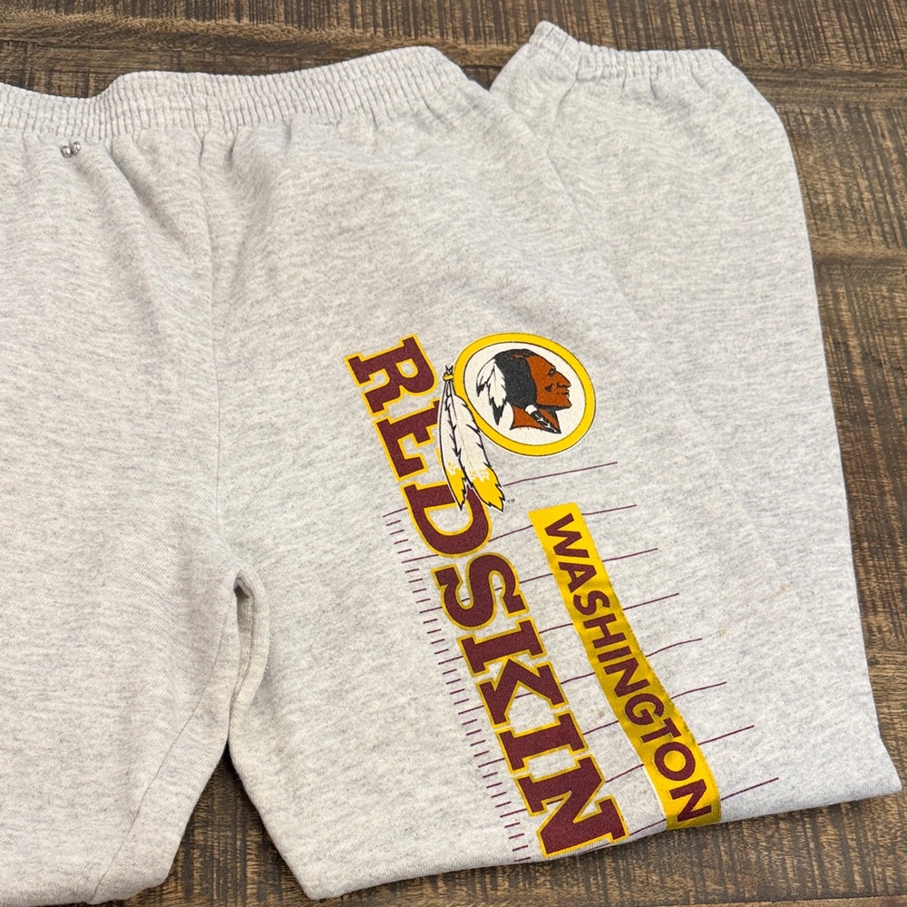 Vintage Gray Washington Redskins Sweatpants - Picture 4 of 16